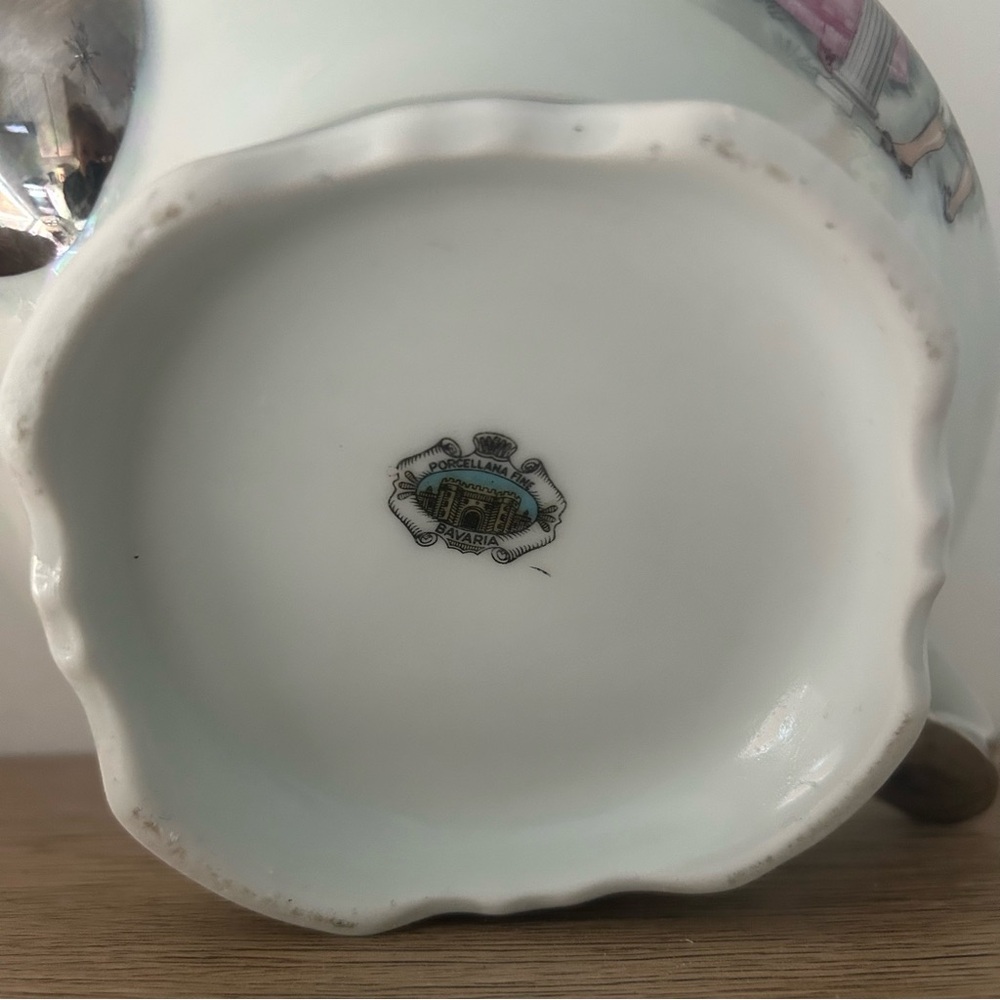 Vintage Bavaria Teapot English Lovers Midcentury - Picture 8 of 8